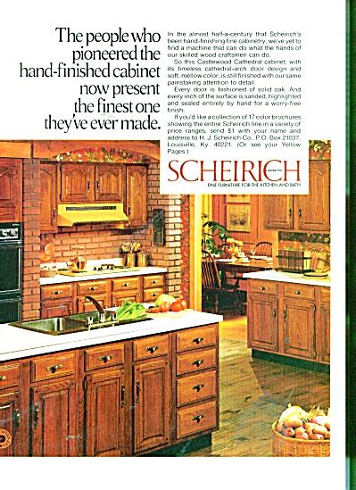 scheirich cabinets from 1960s